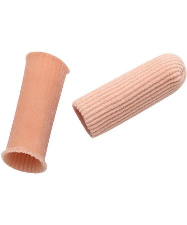 Sturdyfoot Gel Tubular Toe Caps - Pain Relief for Bubbles Chicken Eyes Athlete's Foot & Blisters | 2-Piece Bandage Set - Buy Online on GoSupps.com