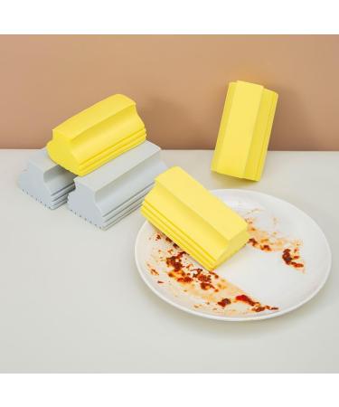 4PCS Dust Cleaning Sponge Reusable Sponge for Automobile Window Cookware Baseboards Vents (Grey) - Buy Online on GoSupps.com