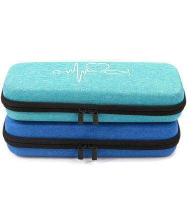Buy HOMSFOU Stethoscope Storage Bag - Hard Shell Portable Dark Blue Perfect for Accessories | International Shipping Available - Buy Online on GoSupps.com
