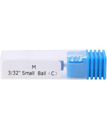Nail Drill Bits Holder Manicure Tool Comfortable Touch Suitable for Sanding for Home Salon Shop (Ball head M) - Buy Online on GoSupps.com