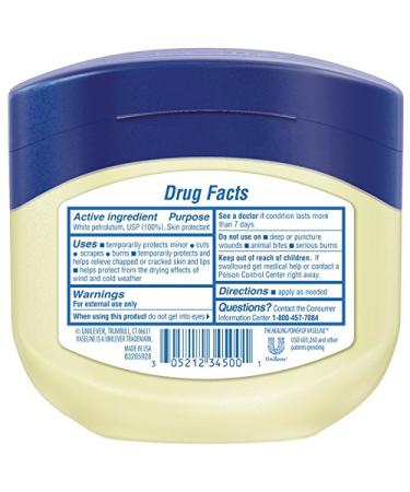 Vaseline Petroleum Jelly Original 13 oz - Multi-Purpose Moisturizer for Skin and Lips - Buy Online on GoSupps.com
