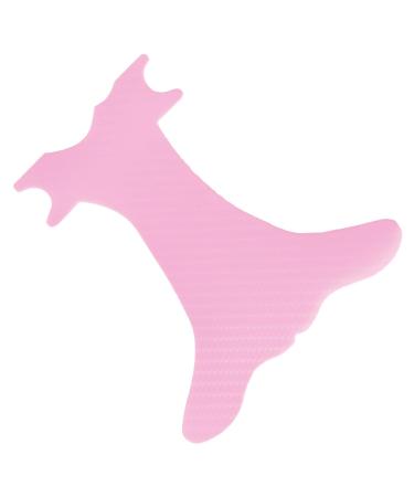Eyebrow Stencil Lipstick Applicator Guide Tool Quick Eye Makeup Tool Multifunctional Eyebrow Positioning Tool for Women Girls Pink