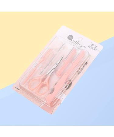 FRCOLOR Eyebrow Trimmer Kit - 15pcs Folding Scissors & Tools for Women | Perfect Eyebrow Grooming Set - Buy Online on GoSupps.com