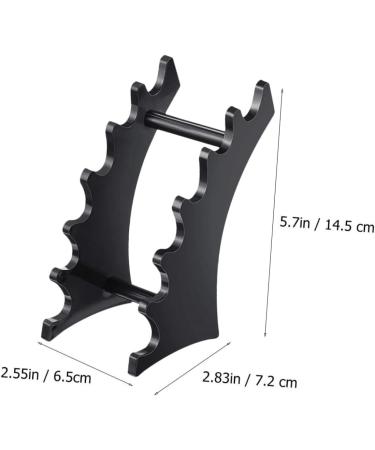 FOMIYES 2pcs Arc Pen Holder Eyeliner Pencil Simple Writing Pens Holder Makeup Store Eyeliners Holder Office 14.5X7.5CM Black - Buy Online on GoSupps.com