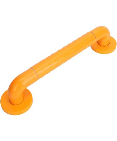 Non-Slip Stainless Steel Shower Handle with Night Light Rings - 35mm Diameter Durable Yellow Design for Safety - Buy Online on GoSupps.com