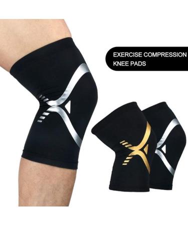 Buy X-Large Knee Brace & Patella Protector - Compression Knee Sleeve for Basketball & Running - Spring Support Kneepads - International Shipping Available - Buy Online on GoSupps.com