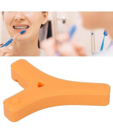 Orthodontic Chewies | Y-Shaped Aligner Bite Chewies | Orange Flavor | Prevent Facial Distortion | International Shipping Available - Buy Online on GoSupps.com