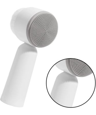 minkissy Handheld Brush Soft Bristles Silicone Facial Brush Cleasing Milk Clean Grey 5.5X12.5cm - Buy Online on GoSupps.com