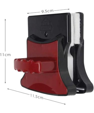Glass Wiper Magnetic Window Glass Cleaner Tools Household Glider Washing Glass Cleaning Brush for High-Rise Double Glazed Windows 18-30mm - Buy Online on GoSupps.com