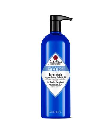 Jack Black Turbo Wash Energizing Cleanser for Hair & Body Turbo Wash Cleanser for Hair & Body 33 Fl Oz