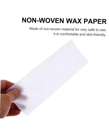 Beavorty 2pcs Double-Sided Nonwoven Wax Paper Tool - Detergent Safe White - Ideal for International Shipping - Buy Online on GoSupps.com