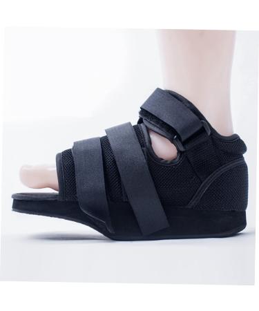Buy Forefoot Open Toe Slippers | Post-Op Wedge Boots for Foot Fractures | XS Black Supportive Footwear International Shipping Available - Buy Online on GoSupps.com