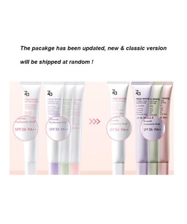 ZA Correcting Protector Purple SPF 33 PA++ Skincare Base for Sensitive Skin - Buy Online on GoSupps.com
