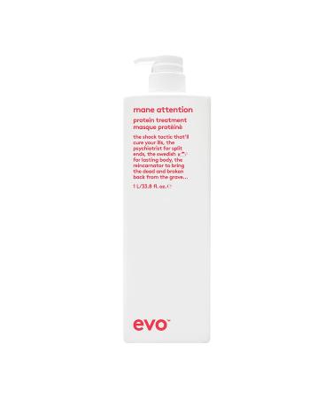 EVO - Mane Attention Protein Treatment | Deep Conditioning for Damaged Hair | Enriched with Natural Proteins | Salon-Level Results | Easy to Use | 1000ml