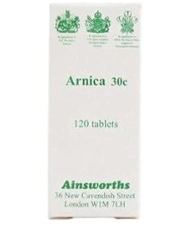 Ainsworths Arnica 30C Homoeopathic Remedy 120 tablet