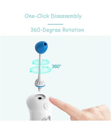 Electric Nasal Irrigation System Portable Neti Pot Sinus Rinse Kit with 2 Nozzles and 3 Modes Sinus Rinse Handheld Nose Cleaner for Nose Discomfort Relief & Nasal Care - Buy Online on GoSupps.com