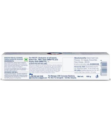 Buy Sensodyne Toothpaste for Sensitive Teeth - Strong Teeth & Healthy Gums Fresh Gel 4 Pack (2.64 oz) - Shipping Worldwide - Buy Online on GoSupps.com