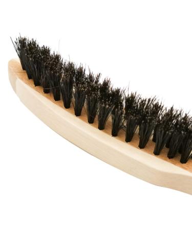 Beard Brush for Men - Wooden Stubble & Growth Comb | Badger Hair & Mustache Grooming - Buy Online on GoSupps.com