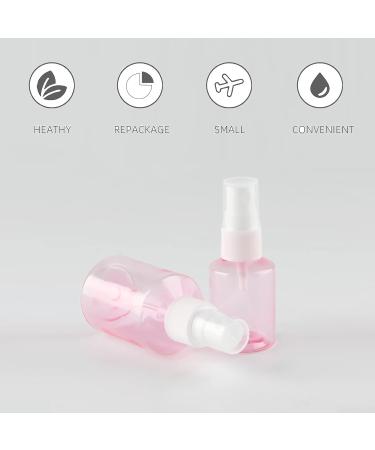 Tianzd 12-Pack Pink 30ml Fine Fog Spray Bottles with Atomizer & Funnels - Ideal for Perfume Travel & DIY | International Shipping - Buy Online on GoSupps.com