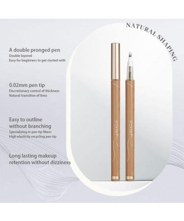 Wokii Double Tip Lower Eye Liner Liquid Liner Eye Liner Pencils Waterproof Liquid Eyeliner Eyelash Pencil Long Lasting Sweat Proof Without Taking Off Makeup - Buy Online on GoSupps.com