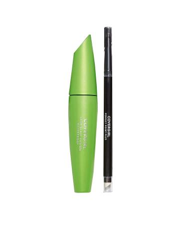 COVERGIRL Clump Crusher Mascara & Perfect Point Plus Eye Pencil Value Pack - Monster Volume & Lengthening Mascara - Buy Online on GoSupps.com