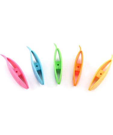 5 PCS Colorful Plastic Tatting Shuttles with Two Tatting Needle Set - DIY Hand Lacemaking Craft Tool - Buy Online on GoSupps.com