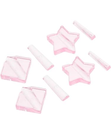 Minkissy 3D Nail Art Mold - DIY Carving Template for Professional Salon Manicure (Pink) - International Shipping Available - Buy Online on GoSupps.com