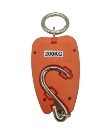 Hanging Weight Scale Industrial Heavy Duty for Farm  Hunting  Bow Draw Weight  Big Fish & Hoyer Lift with Accurate Sensor Digital  Professional (440LBS Orange) - Buy Online on GoSupps.com