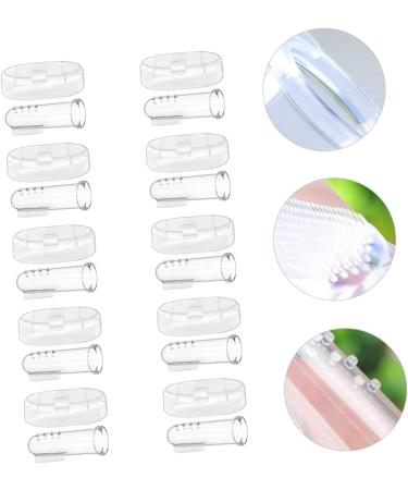 Healvian Silicone Fingerbrush & Thumb Toothbrush for Babies | 1 Pack of 2 | Safe Baby Massage & Pet Care Toys - Buy Online on GoSupps.com