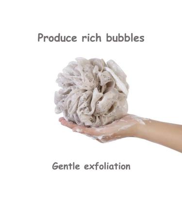 Spclsim Bath Brush Set - Natural Loofah Shower Brush and Body Scrubber for Men and Women - Gentle Exfoliating and Circulation Boost - Buy Online on GoSupps.com