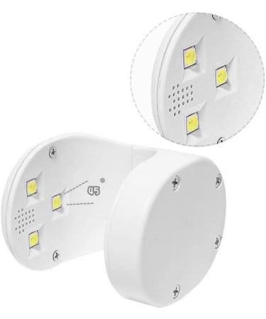 CurCKuad Mini Nail Dryer Lamp - Portable USB LED Nail Curing Light for Gel Polish & Nail Art - Buy Online on GoSupps.com