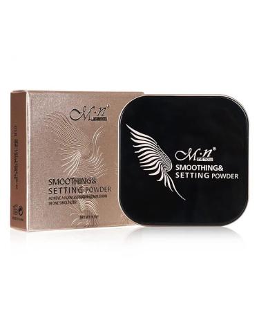 MENOW Matte Face Setting Powder  Lightweight and Long Lasting  Oil Control Smoothing Pressed Powder for All Skin Tones