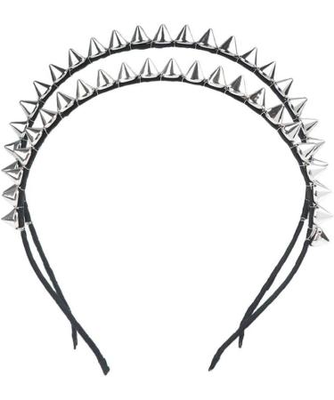 Froiny Gothic Metal Headband with Spikes - Fashion Punk Hair Clips for Parties & Events - Buy Online on GoSupps.com
