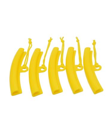 SAKEIOU Upgraded Tyre Changer Guard Wheel Rim Edge Protector Tyre Rim Protector Tyre Change Tool for Car Motorcycle Bicycles Yellow