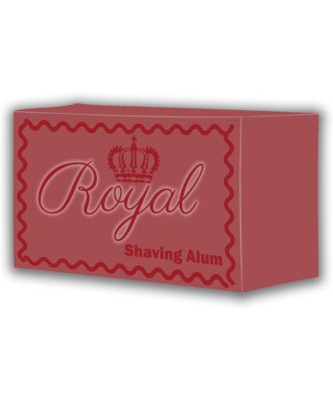 Royal Alum Stone Shaving - 100% Natural Odourless After Shave | Soothes Skin | 100g - Buy Online on GoSupps.com