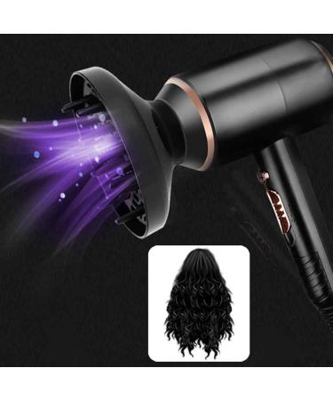 Hair Dryer Ionic Salon Hairdryer Professional Hair Dryer 2000W Travel Hairdryer 3 Heat Setting Cool Shot Button AC Motor 3 Air Nozzle with Diffuser & Concentrator for Salon and Home Use small - Buy Online on GoSupps.com