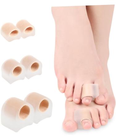 Bunion Toe Separators - 6 Pairs Foot Protectors for Men - Big Toe Splint Dividers - Thumb Gel Separator - Multipurpose Tool (As Shown) - 2.7x2.2cm - Buy Online on GoSupps.com