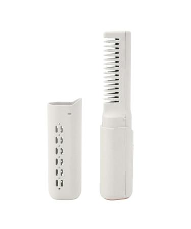 Buy VGEBY 2 in 1 Portable Straightening Brush - Cordless Mini Hair Straightener with 3 Adjustable Temperatures & Anti-Scald Design - Perfect for All Hair Types - Khaki - Buy Online on GoSupps.com