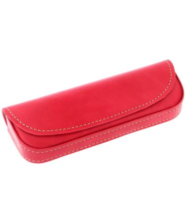 Paule & Knopf High-quality glasses case LAOS in leather look with magnetic closure in 4 different colors Red
