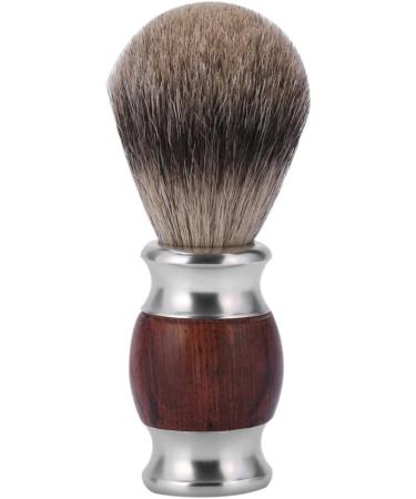 Crody Simplicity Men's Stainless Steel Shaving Brush & Wooden Holder - Fashionable Hair Removal Tool 15x9cm - Buy Online on GoSupps.com