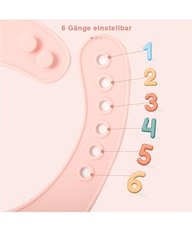 Shop Rospretty Silicone Baby Feeding Bibs - Pack of 3 Adjustable Waterproof & Safe for Boys & Girls - Buy Online on GoSupps.com
