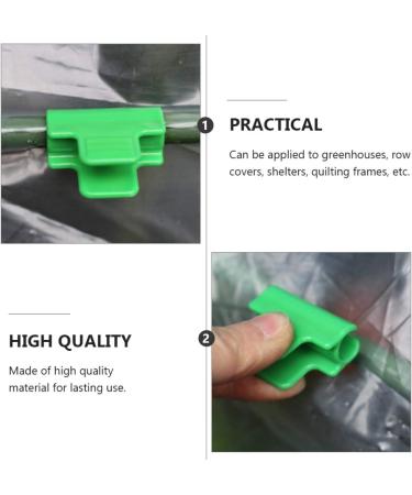 Milists 24 PC Membrane Clip Set - Versatile Plastic Garden Clips Plant Support Fishing Rod Holder & Pipe Clamps for Optimal Gardening - Buy Online on GoSupps.com