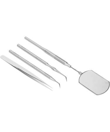 Shanrya Eyelash Inspection Mirror Multifunctional Glass Lens Nonslip Wearresistant Rotatable Eyelash Mirror Detachable Handle for Eyelash Transplant Makeup Silver - Buy Online on GoSupps.com