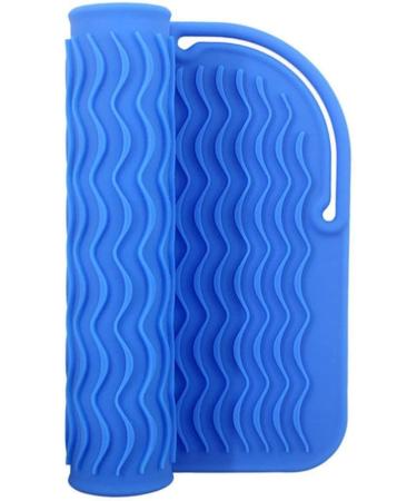 Dajidafu Flat Iron Mat Safe Protective Mats Hairstylist Accessories Grip Storage Pouch Simple Heat Resistant Pad for Protect - Buy Online on GoSupps.com