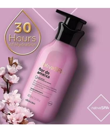 Nativa Spa Fleur Plum Moisturizing Lotion 400ml - Buy Online on GoSupps.com
