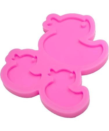 Shiny Glossy Duck Family Silicone Mold for DIY Crafts - Resin Jewelry Making Kit - Buy Online on GoSupps.com