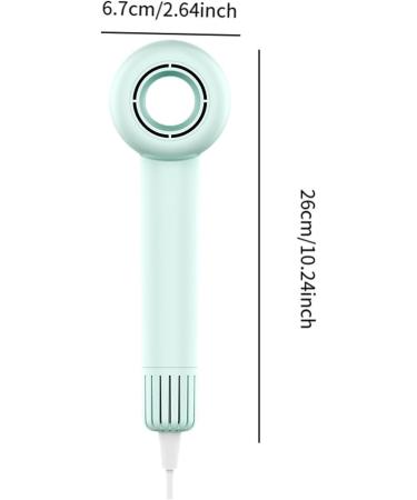 Amagogo Hair Dryer Mini Air Blower 1400W Portable Hair Protective Practical Hairstyling Tool Professional Blow Dryer for Salon Hotel green - Buy Online on GoSupps.com