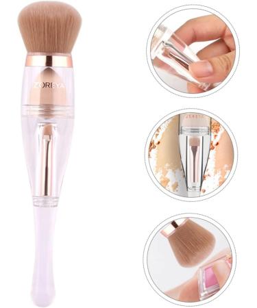 1 Set 3 in 1 Makeup Brush Mineral Brush Lip Liner Brush Foundation Powder Brush Foundation Brush Blending Face Brush Blending Brush Acrylic Mix Highlight Brush White Woman - Buy Online on GoSupps.com