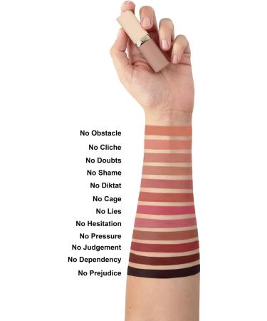 L'Oreal Paris Color Riche Ultra-Matte Nude Lipstick 06 No Hesitation - Long-Lasting Matte Finish - 1 Count - Buy Online on GoSupps.com