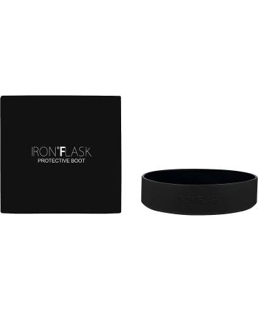 Iron Flask 32oz-40oz Silicone Boot - Midnight Black | Water Bottle Accessory - Buy Online on GoSupps.com